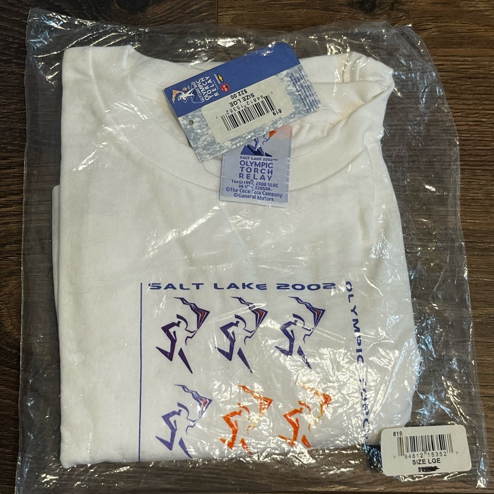 Olympic torch relay shirt 2002